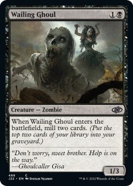 Wailing Ghoul [Jumpstart 2022] MTG Single Magic: The Gathering  | Multizone: Comics And Games