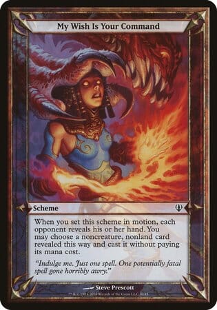 My Wish Is Your Command (Archenemy) [Archenemy Schemes] MTG Single Magic: The Gathering  | Multizone: Comics And Games