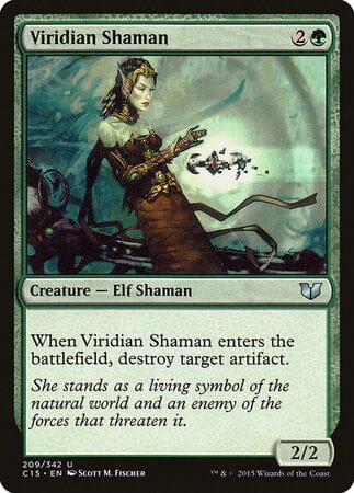 Viridian Shaman [Commander 2015] MTG Single Magic: The Gathering  | Multizone: Comics And Games