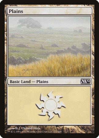 Plains (231) [Magic 2012] MTG Single Magic: The Gathering  | Multizone: Comics And Games