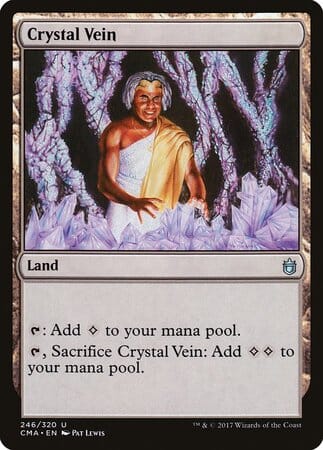 Crystal Vein [Commander Anthology] MTG Single Magic: The Gathering  | Multizone: Comics And Games
