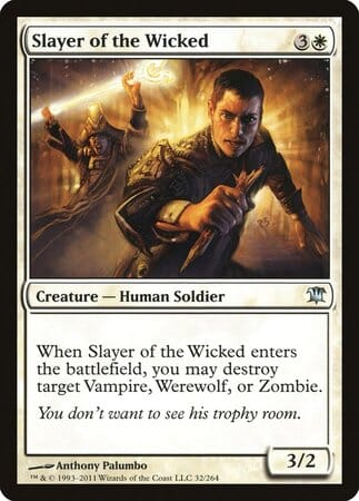 Slayer of the Wicked [Innistrad] MTG Single Magic: The Gathering  | Multizone: Comics And Games