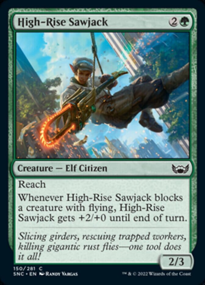 High-Rise Sawjack [Streets of New Capenna] MTG Single Magic: The Gathering  | Multizone: Comics And Games