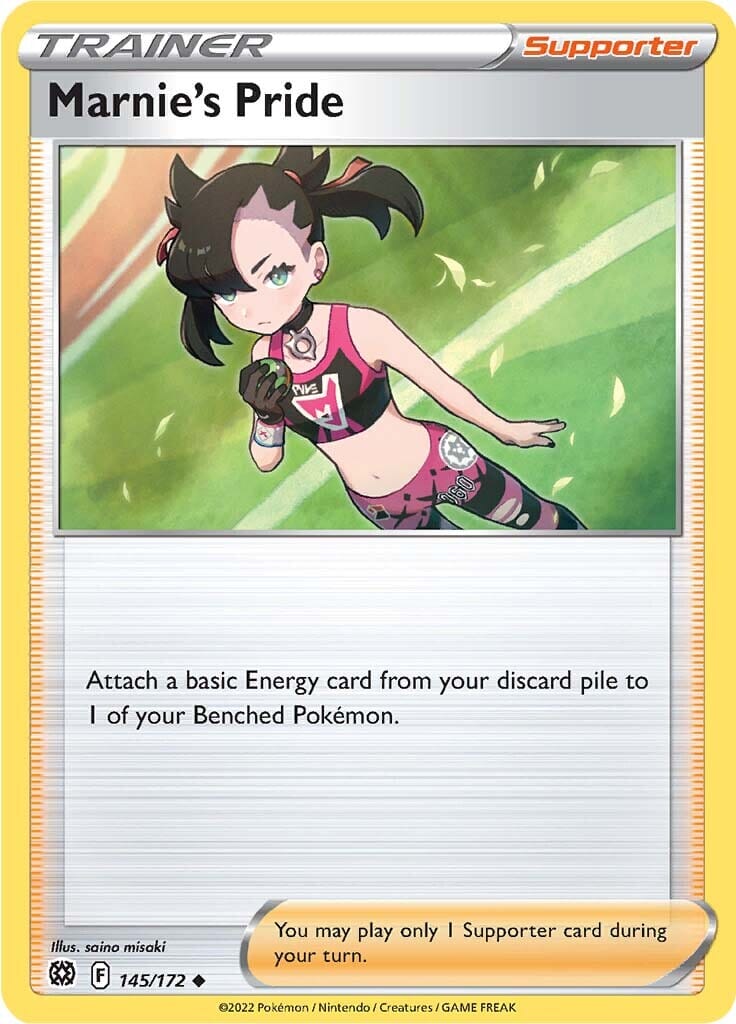Marnie's Pride (145/172) [Sword & Shield: Brilliant Stars] Pokemon Single Pokémon  | Multizone: Comics And Games