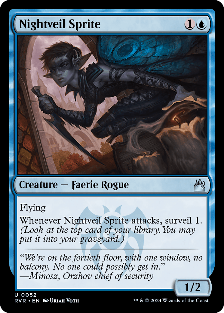 Nightveil Sprite [Ravnica Remastered] MTG Single Magic: The Gathering  | Multizone: Comics And Games