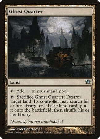 Ghost Quarter [Innistrad] MTG Single Magic: The Gathering  | Multizone: Comics And Games