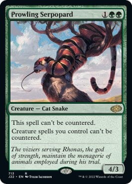 Prowling Serpopard [Jumpstart 2022] MTG Single Magic: The Gathering  | Multizone: Comics And Games