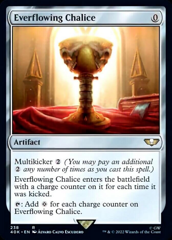 Everflowing Chalice [Universes Beyond: Warhammer 40,000] MTG Single Magic: The Gathering  | Multizone: Comics And Games