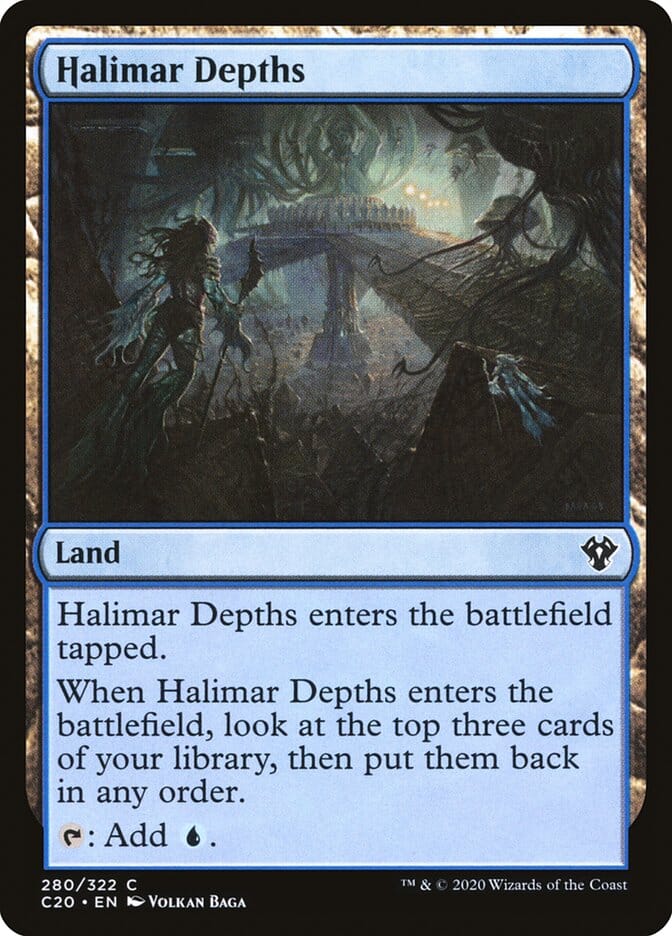 Halimar Depths [Commander 2020] MTG Single Magic: The Gathering  | Multizone: Comics And Games
