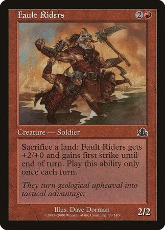 Fault Riders [Prophecy] MTG Single Magic: The Gathering  | Multizone: Comics And Games