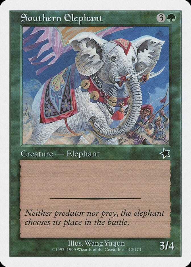Southern Elephant [Starter 1999] MTG Single Magic: The Gathering  | Multizone: Comics And Games
