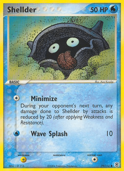 Shellder (79/112) [EX: FireRed & LeafGreen] Pokemon Single Pokémon  | Multizone: Comics And Games