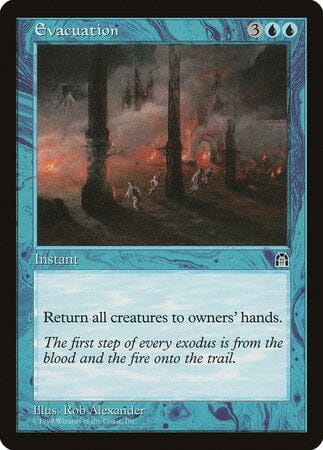 Evacuation [Stronghold] MTG Single Magic: The Gathering  | Multizone: Comics And Games