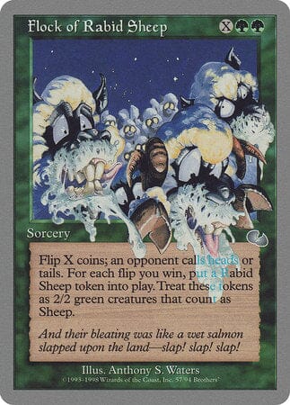 Flock of Rabid Sheep [Unglued] MTG Single Magic: The Gathering  | Multizone: Comics And Games