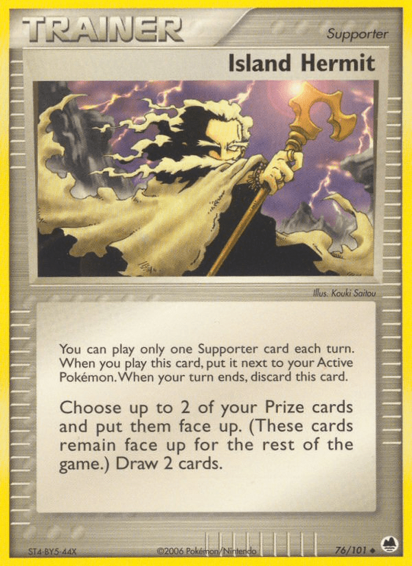 Island Hermit (76/101) [EX: Dragon Frontiers] Pokemon Single Pokémon  | Multizone: Comics And Games