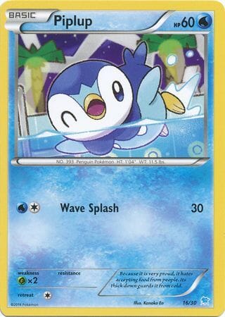 Piplup (16/30) [XY: Trainer Kit 3 - Suicune] Pokemon Single Pokémon  | Multizone: Comics And Games