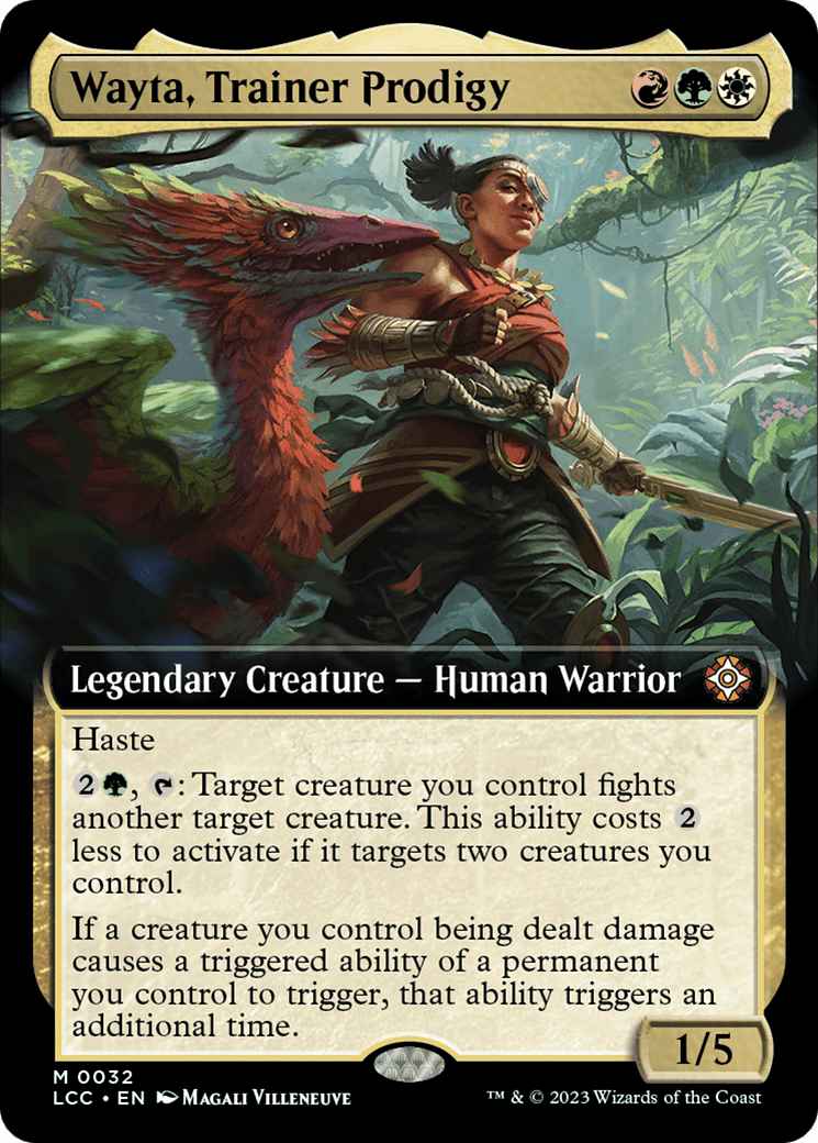 Wayta, Trainer Prodigy (Extended Art) [The Lost Caverns of Ixalan Commander] | Multizone: Comics And Games