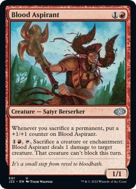 Blood Aspirant [Jumpstart 2022] MTG Single Magic: The Gathering  | Multizone: Comics And Games