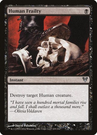 Human Frailty [Avacyn Restored] MTG Single Magic: The Gathering  | Multizone: Comics And Games