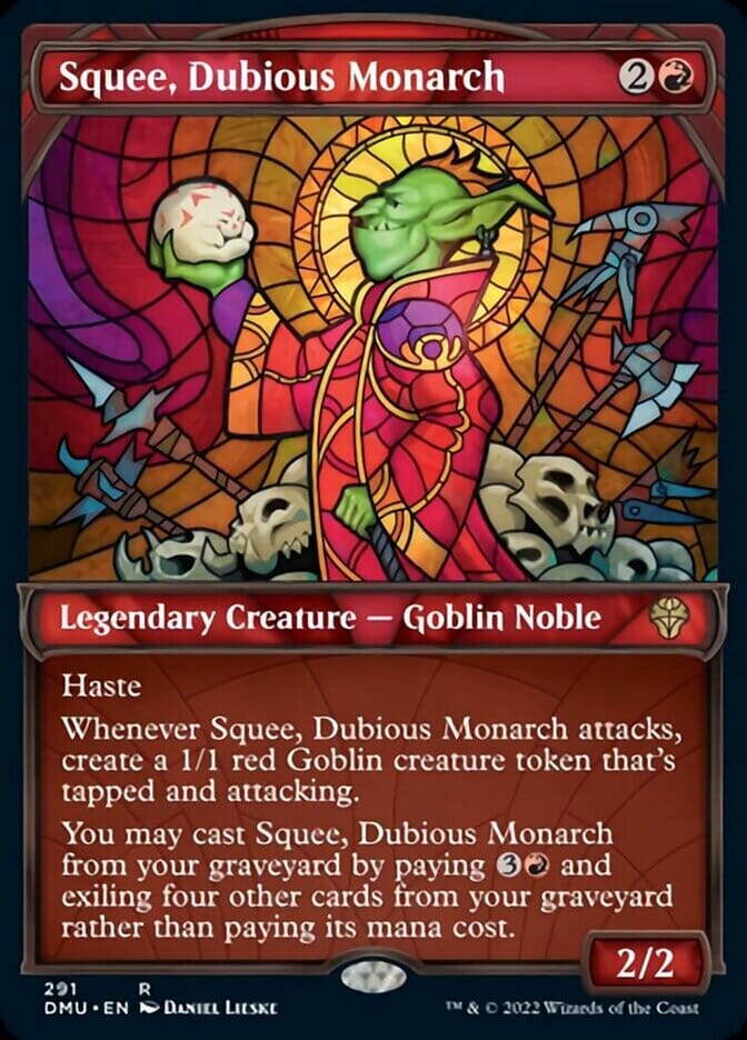 Squee, Dubious Monarch (Showcase) [Dominaria United] MTG Single Magic: The Gathering  | Multizone: Comics And Games