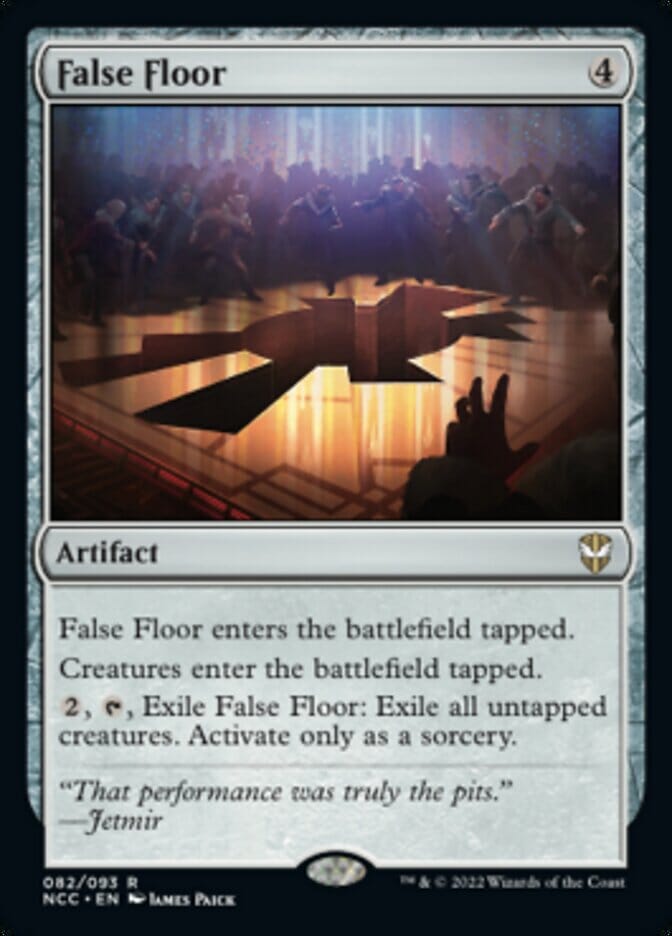 False Floor [Streets of New Capenna Commander] MTG Single Magic: The Gathering  | Multizone: Comics And Games