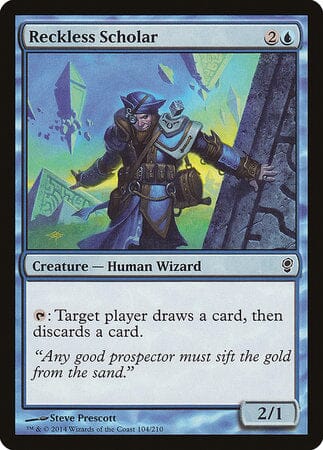 Reckless Scholar [Conspiracy] MTG Single Magic: The Gathering  | Multizone: Comics And Games