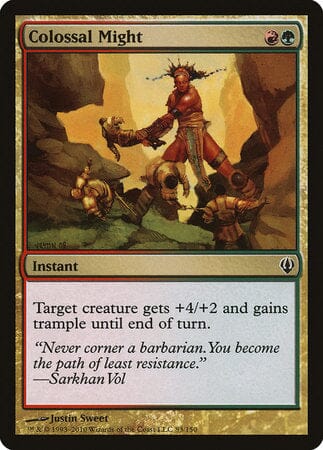 Colossal Might [Archenemy] MTG Single Magic: The Gathering  | Multizone: Comics And Games