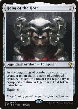 Helm of the Host [Dominaria] MTG Single Magic: The Gathering  | Multizone: Comics And Games