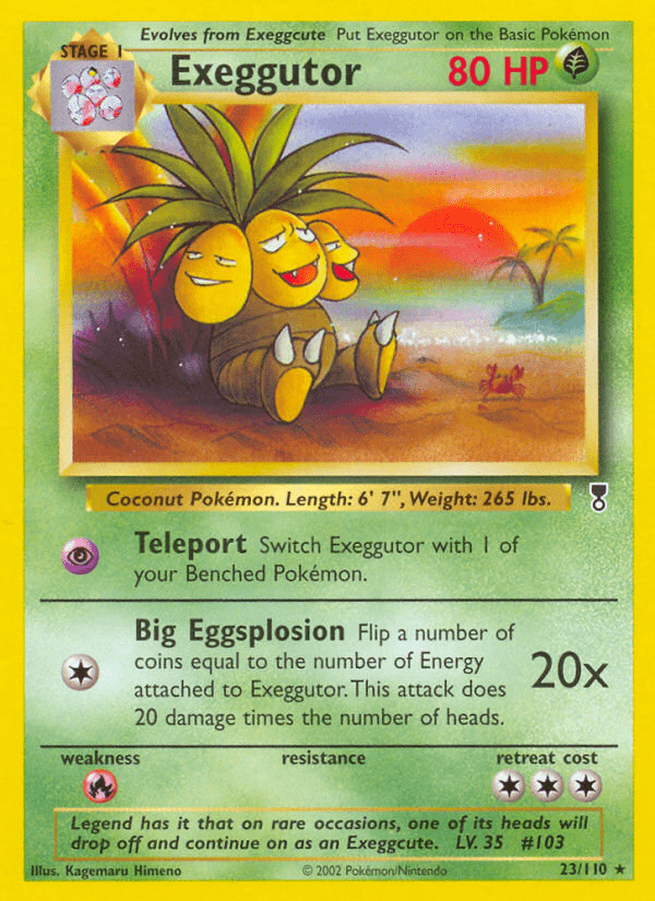 Exeggutor (23/110) [Legendary Collection] Pokemon Single Pokémon  | Multizone: Comics And Games