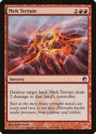 Melt Terrain [Scars of Mirrodin] MTG Single Magic: The Gathering  | Multizone: Comics And Games