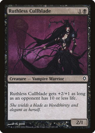 Ruthless Cullblade [Worldwake] MTG Single Magic: The Gathering  | Multizone: Comics And Games