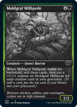 Moldgraf Millipede [Innistrad: Double Feature] MTG Single Magic: The Gathering  | Multizone: Comics And Games