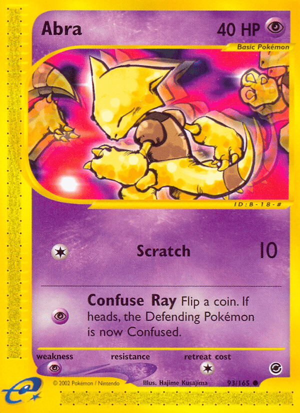 Abra (93/165) [Expedition: Base Set] Pokemon Single Pokémon  | Multizone: Comics And Games