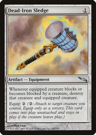 Dead-Iron Sledge [Mirrodin] MTG Single Magic: The Gathering  | Multizone: Comics And Games