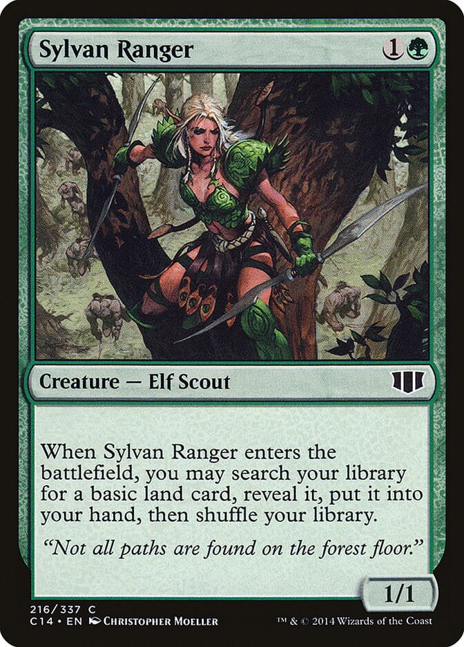 Sylvan Ranger [Commander 2014] MTG Single Magic: The Gathering  | Multizone: Comics And Games