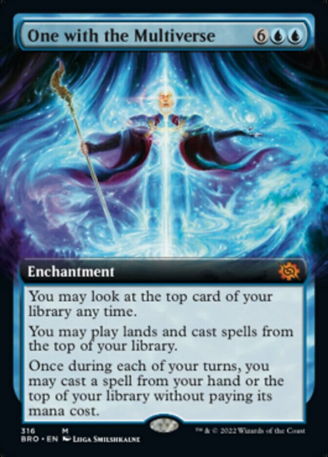 One with the Multiverse (Extended Art) [The Brothers' War] MTG Single Magic: The Gathering  | Multizone: Comics And Games