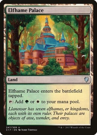 Elfhame Palace [Commander 2017] MTG Single Magic: The Gathering  | Multizone: Comics And Games