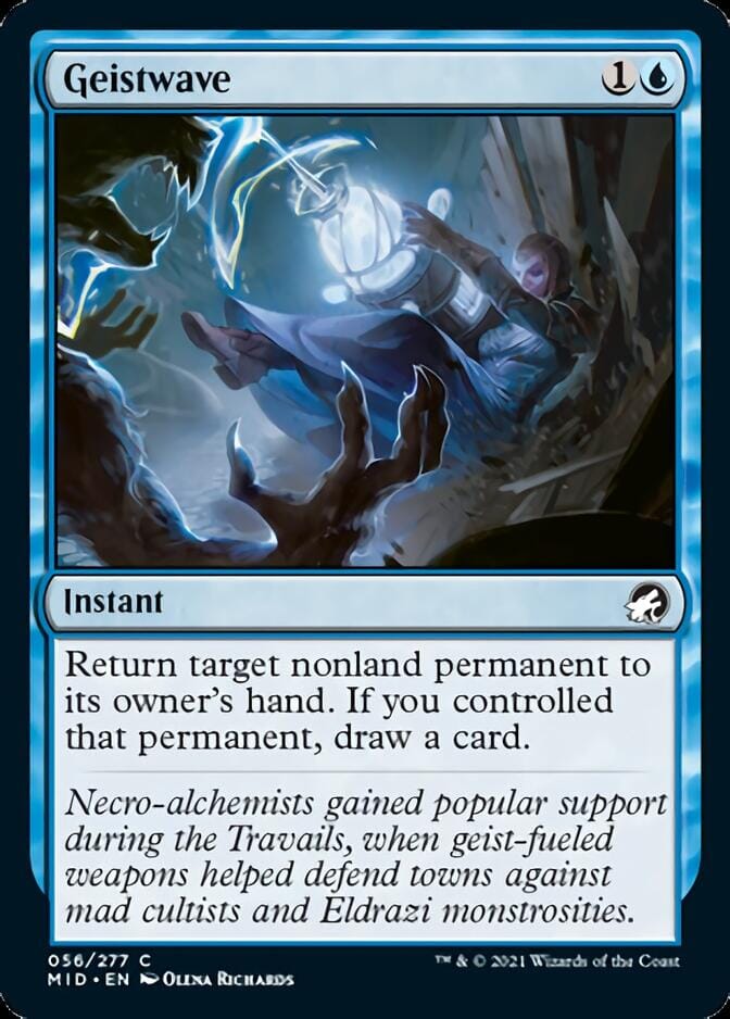 Geistwave [Innistrad: Midnight Hunt] MTG Single Magic: The Gathering  | Multizone: Comics And Games