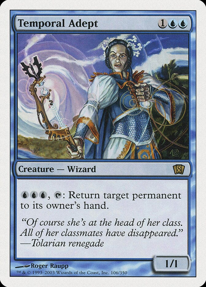 Temporal Adept [Eighth Edition] MTG Single Magic: The Gathering  | Multizone: Comics And Games