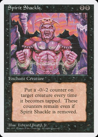 Spirit Shackle [Fourth Edition] MTG Single Magic: The Gathering  | Multizone: Comics And Games