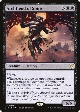 Archfiend of Spite [Commander 2019] MTG Single Magic: The Gathering  | Multizone: Comics And Games