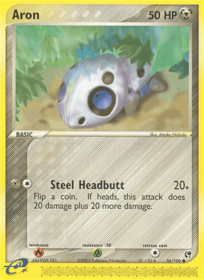 Aron (56/100) [EX: Sandstorm] Pokemon Single Pokémon  | Multizone: Comics And Games