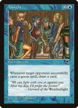 Insight [Tempest] MTG Single Magic: The Gathering  | Multizone: Comics And Games