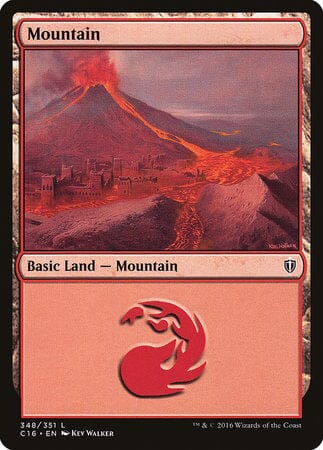 Mountain (348) [Commander 2016] MTG Single Magic: The Gathering  | Multizone: Comics And Games