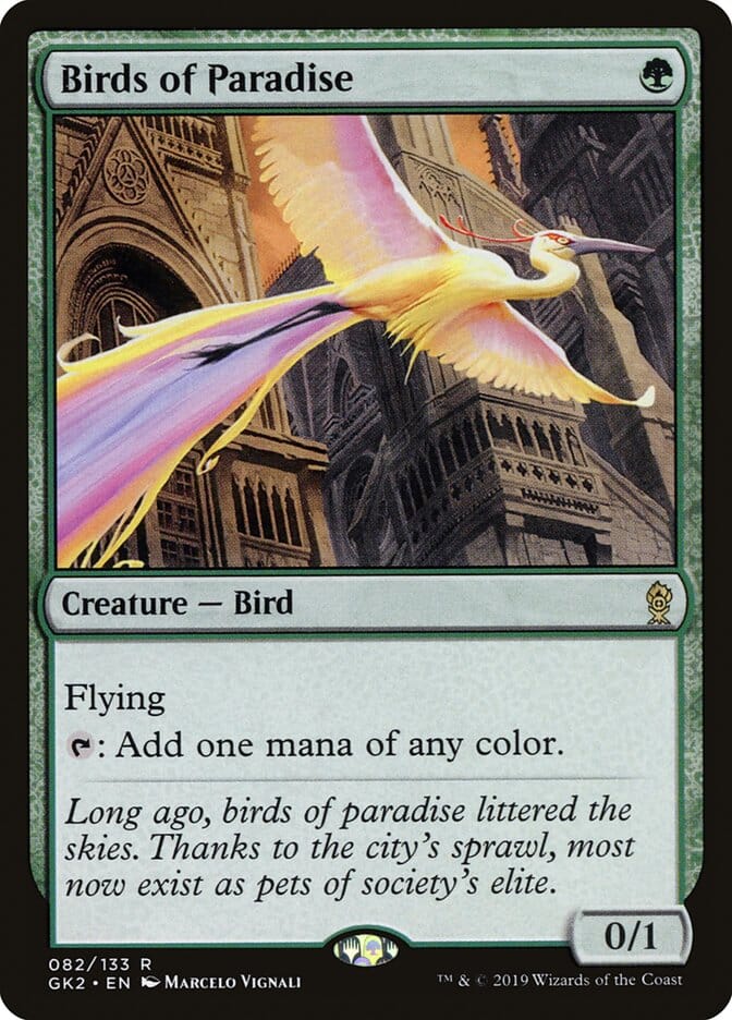Birds of Paradise [Ravnica Allegiance Guild Kit] MTG Single Magic: The Gathering  | Multizone: Comics And Games