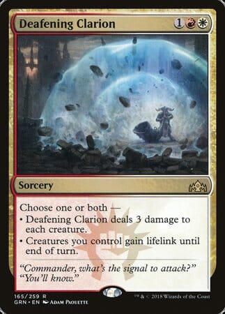 Deafening Clarion [Guilds of Ravnica] MTG Single Magic: The Gathering  | Multizone: Comics And Games
