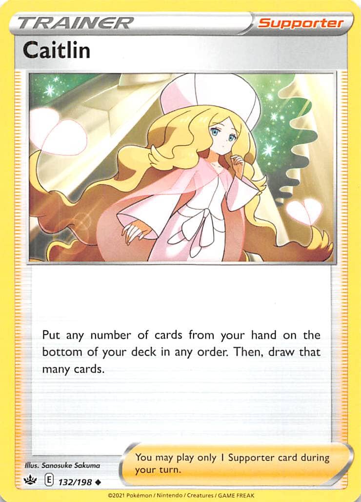 Caitlin (132/198) [Sword & Shield: Chilling Reign] Pokemon Single Pokémon  | Multizone: Comics And Games