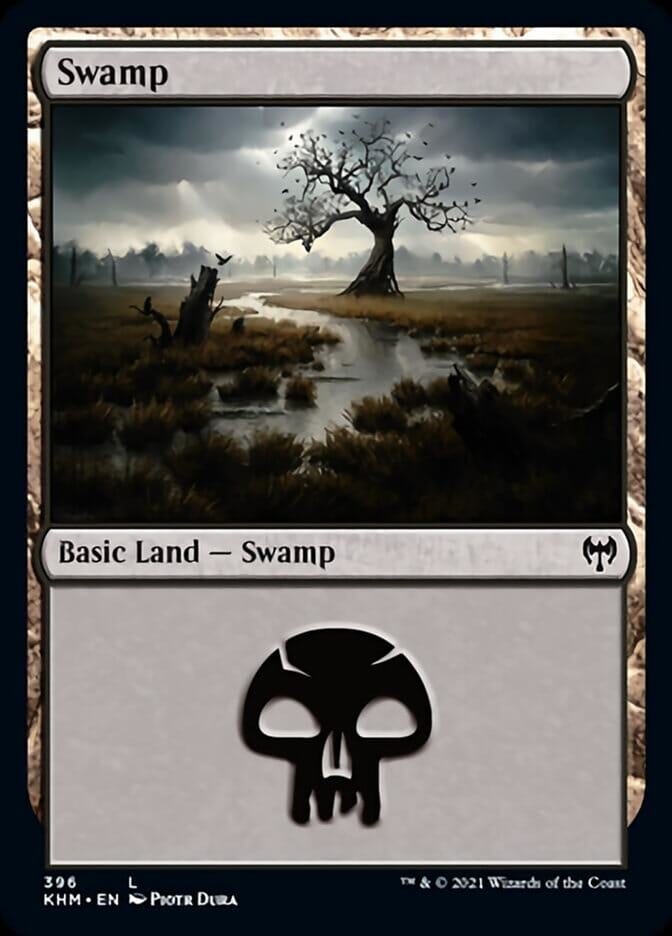 Swamp (396) [Kaldheim] MTG Single Magic: The Gathering  | Multizone: Comics And Games