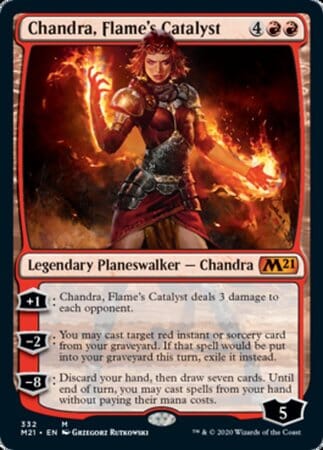Chandra, Flame's Catalyst [Core Set 2021] MTG Single Magic: The Gathering  | Multizone: Comics And Games
