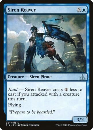 Siren Reaver [Rivals of Ixalan] MTG Single Magic: The Gathering  | Multizone: Comics And Games